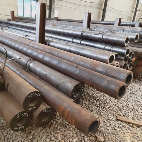 Заводская поставка Высококачественная недорогая труба из мягкой стали Q235B/Q195/SS400/A36/A53 Размеры бесшовных труб из углеродистой стали Труба из низкоуглеродистой стали Полая круглая труба/трубка